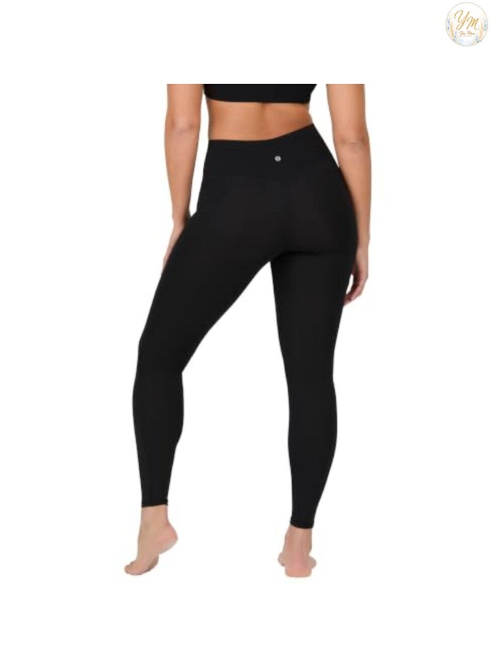 UltraLuxe High Waisted Leggings No Front Seam Tummy Control Yoga